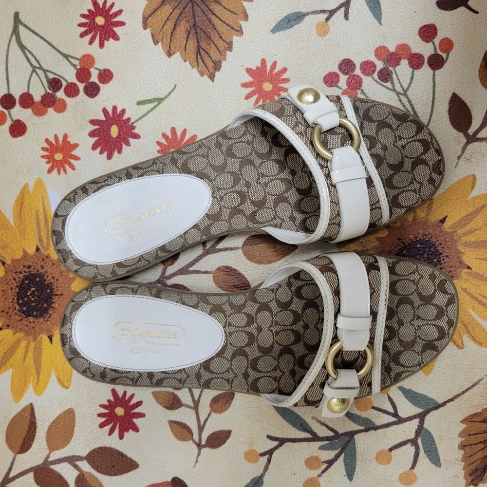 Coach Katey Flat Sandals
